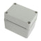 YXQ Junction Box Enclosure Project Case, Dustproof Waterproof DIY Power Electronic Outdoor Gray (110 x 80 x 85mm)