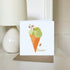 Azeeda (GC00080727) 'Pistachio Ice Cream Cone ' Blank Greeting Card
