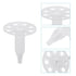 PATIKIL 55mm Perforated Insulation Pins, 50 Set Insulating Nails for Fixing Foam Board to Masonry Wall or Ceiling