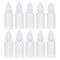 uxcell 20ml Plastic Dropper Bottles - Empty Squeezable Dropper Bottle with Cap, White, Pack of 20