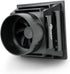 Spartan Sol 3 4 6x6x4.5 Solar Ventilation Fan - Universal Fit for and Pipes - Portable Exhaust Fan For Porta Potty