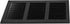 Vent Systems 12'' x 6'' Inch Black Air Vent Cover, Metal Air Return Grill with Built-in Pest Guard Screen