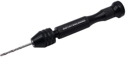 Precision Pin Vise Hand Drill with 25pcs Micro Twist Drill Bits Set for DIY Assembling