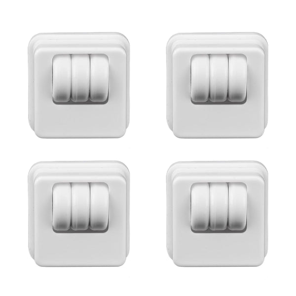 Generic Furniture Leg Wheels - 4 Pack Smooth-Rolling 360 Swivel | Heavy Load