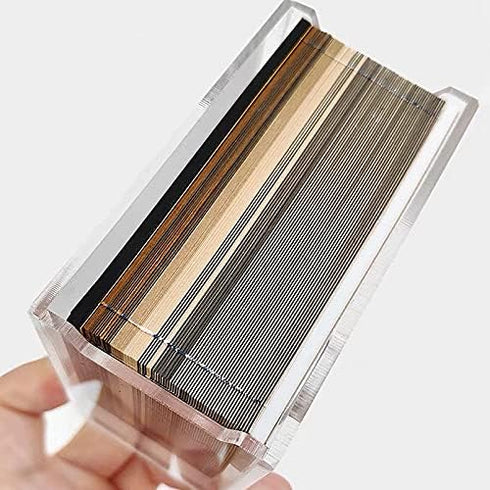 Tastefully 3D Memo Pad, 1Pc 160 Sheets Carving Art Notepad, DIY Sticky Post Creative Stickers for Office