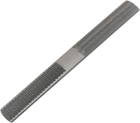 4 Way Wood Rasp File Set, Carbon Hand File and Round Rasp, Half Round Flat & Needle Files