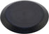 1-1/2" Flush Mount Black Plastic Body and Sheet Metal Hole Plug, Qty 1
