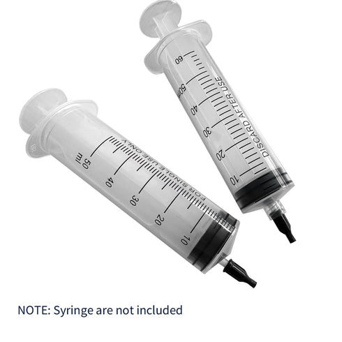 100 Pack Luer Lock Syringe Caps for Luer Slip Lock Tip, Leak-Free Dispensing, Black