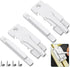 ZUONAI Sliding Window Sash Locks: 2 Pack Cam Locks for Double Hung Vinyl Windows, Security Replacement for Sliding
