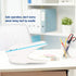 Stapleless Stapler, Staple-Free Stapler Paper Clinch Desktop No Staples Stapler for Office School, up to 9 Sheets Binding (White) by Tyenaza