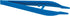 EISCO 5" Disposable Plastic Forceps/Tweezers, Contoured Handle, Pack of 1