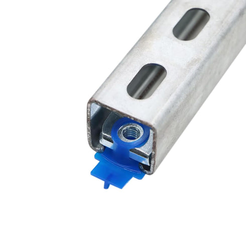 Strut Nuts with Twist Tab, 1/2"-13 Thread Strut Channel Nuts with Zinc Electroplate, 100 Packs