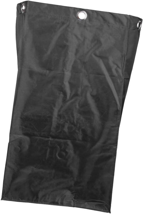 Abbraccia Oxford Waterproof Janitorial Cleaning Cart Replacement Bag Black