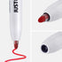 Carrotez Retractable Dry Erase Markers - Low Odor Whiteboard Markers, Bullet Tip, Thin Barrel, 12 Count, Red