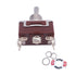 Taiss 3pcs Toggle Switch SPDT ON-Off-ON 3 Pin 3 Position Latching Switch with Waterproof Cover