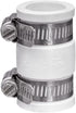 Fernco 1056-075 3/4-in. Flexible PVC Condensate Pipe Coupling in White for Plastic and Copper Plumbing