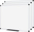 VIZ-PRO Dry Erase Board/Whiteboard, Non-Magnetic, Pack of 3, 24 X 18 Inches, Wall Mounted Board for School Office and