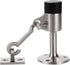 Sumnacon Stainless Steel Door Stopper with Hook - Heavy Duty Wall Mounted Doorstop, Silver