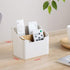 Poeland Remote Control Holder, Desk Storage Organizer Box for Office Supplies, Home