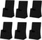 Marketing Holders 6 Pack Brochure Holder for 4.25" Trifolds Black Acrylic Countertop