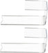 PRETYZOOM 2pcs Acrylic High Heel Display Stands for Retail Shop Transparent Shoe