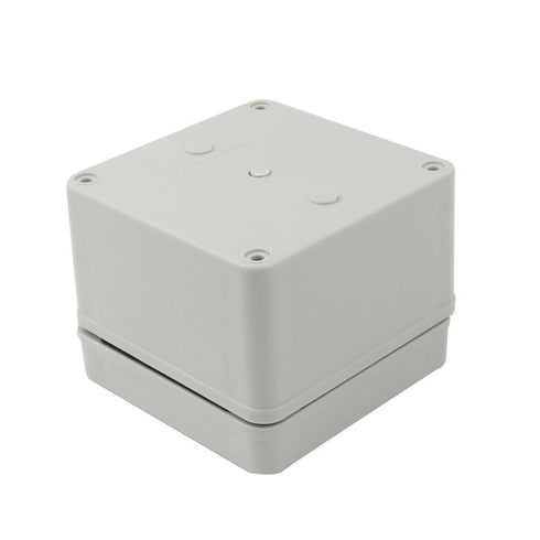 YXQ 100 x 100 x 75mm Electrical Project Case, IP65 Waterproof ABS DIY Power Outdoor Enclosure Gray