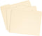 Blue Summit Supplies 100 Reinforced File Folders, 1/3 Cut Tab, Letter Size, Manila, Heavy Duty 14PT Paper