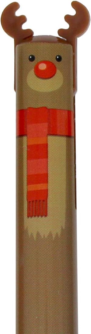 Twice as Nice 2 Color Click Pens - Happy Holiday Set of 6