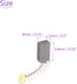 DMiotech 20 Pack 14mmx8mmx5mm Carbon Brushes for Electric Motor, Essential Replacement Parts