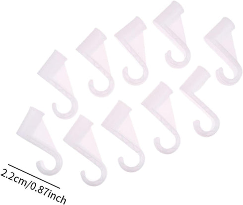 SiaBiced 10x 22mm Shoe Rack Connector for Repair Assembled, Diameter