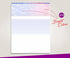 NextSecure Blank - Not Printed Check Stock for Laser/Ink-Jet, 500 Sheets Per Pack (Red-Blue Prismatic Top)