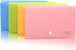 Expanding File Folder - Green Mini Organizer with 12 Pockets and Tabs for Cards, Coupons, Receipts, Tax Items, 7x4.5