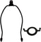 RddenIy 6" Lamp Shade Harp Holder and E26 Light Base UNO Fitter Adapter