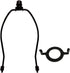RddenIy 6" Lamp Shade Harp Holder and E26 Light Base UNO Fitter Adapter