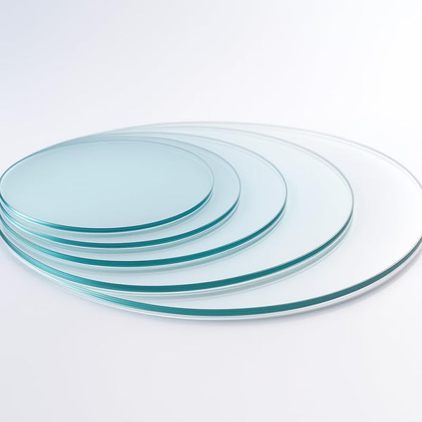 YANA Custom Cut to Size Round Glass | Tempered & Annealed |