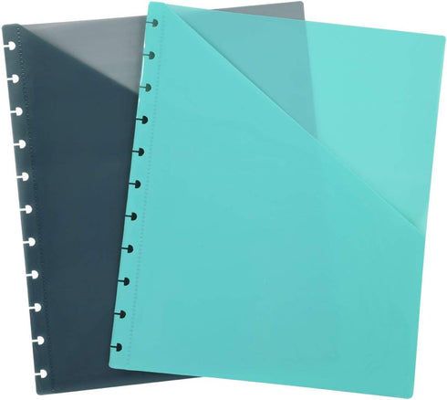 Talia Discbound Notebook Refills (Letter (8.5in x 11in), xAccessory Kit) by Talia