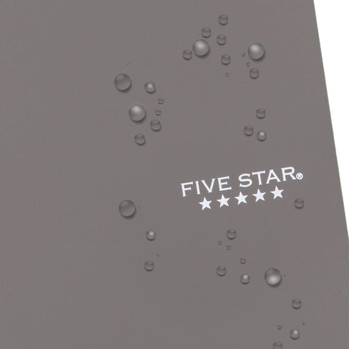 Five Star Personal Spiral Notebook, 1 Subject, 100 Sheets, College Ruled Paper, Gray, 7" x 4-3/8", Small Size