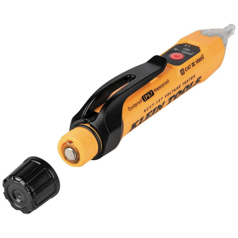 Klein Tools NCVT1XT Non-Contact Voltage Tester Pen, Durable IP67 Tester for 70V to 1000V AC, Dustproof and Waterproof