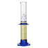 Thick Glass Graduated Cylinder, Measuring Liquid Lab Cylinder with Anti-falling Base and Bumper Guards (50ML)