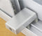 WANLIAN 1PCS Adjustable Door Window Lock Stopper, Thick Sliding Safety Anti-Theft Lock for Children, Plastic Steel