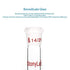 stonylab Glass Straight Connecting Adapter, Borosilicate Glass 30mm for 14/20 Ground Outer Standard Taper Joints