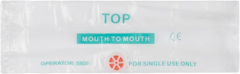 CPR Mask for Pocket or Key Chain - Emergency Face Shield with One-Way Valve Breathing Barrier, Archer MedTech