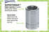 Williams JHWBD-816 SuperTorque 3/8-Inch Drive Shallow 8 Point 1/2-Inch Socket - Chrome Finish with Lobular Openings