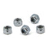 Yeebyee 5/16"-18 Locknuts,100pcs/pack (5/16"-18-100pcs) Nylon Insert Hex Lock Nuts,Carbon Steel White Zinc Plated, Hex