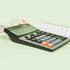 M&G Desk Calculator, 12 Digit Extra Large LCD Display, Dual Solar Power and Battery for Office Home School