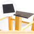 Adhesive Backed Foam Padding, 4 Inch Long x 4 Inch Wide x 1/4 Inch Thick, Foam Sheet for Furniture Cars Speakers