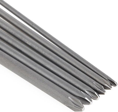 Yakamoz 6Pcs 1/4 Hex Shank Magnetic Cross Phillips Screw Head Screwdriver Bits Set, 5.9-Inch Length