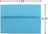 JAM PAPER A7 Colored Invitation Envelopes - 50/Pack - 5 1/4 x 7 1/4 - Blue Recycled