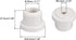 uxcell 5pcs 6.2mm Hole Dia Ceramic Insulator Bead Round Shaped for Heat Shrink Tubing Heating Wire
