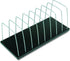 MMF Industries STEELMASTER Adjustable Desk File Organizer Rack, 8 Compartments, Black